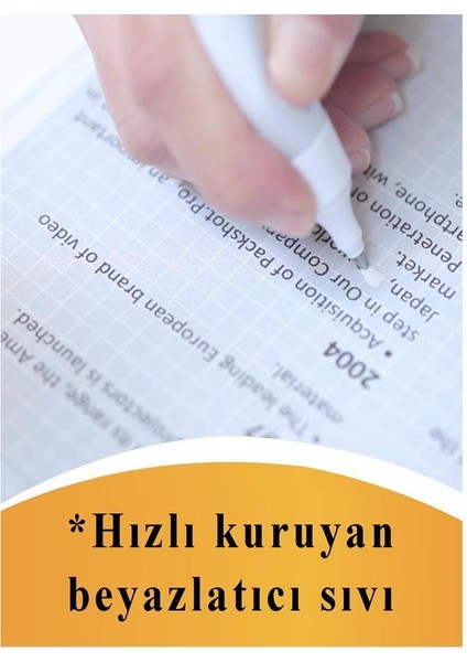 Kalem Daksil 1 Adet Noki Sıvı Düzeltme Kalemi Tükenmez Kalem Pilot Kalem Mürekkep Kapatıcı Kalem Silici Örtücü