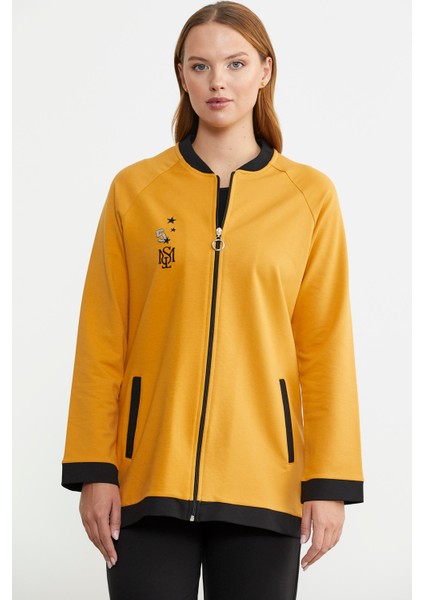 Renk Kombinli Tunik Eşofman Takım - Hardal fırsatları