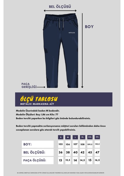 Erkek Antrasit Standart Fit Normal Kesim Düz Paça Cep Fermuarlı Rahat Jogger Eşofman Altı