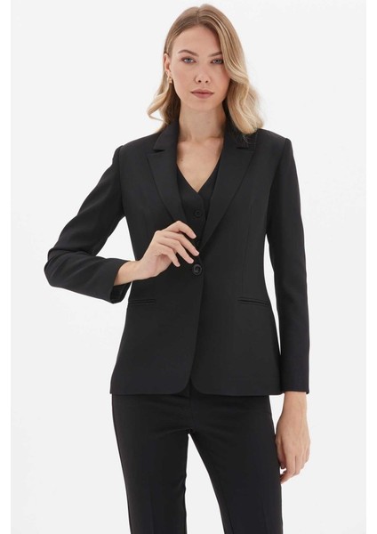 Erkek Yaka Tek Düğme Ceket modelleri