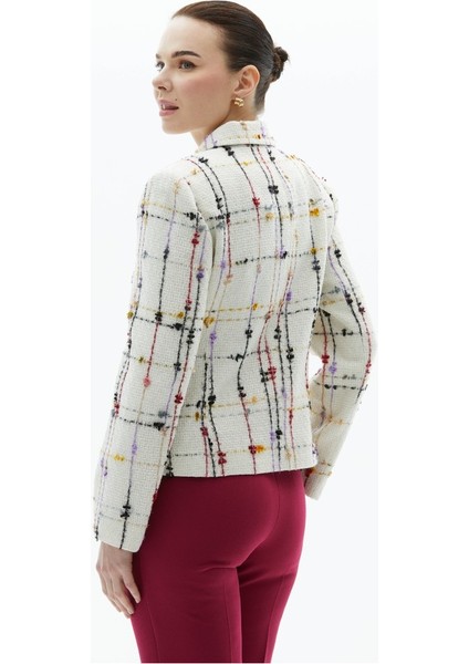 Küçük Erkek Yaka Renkli Ekose Ceket indirimleri