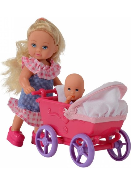Pembe Pusetli Bebek Seti