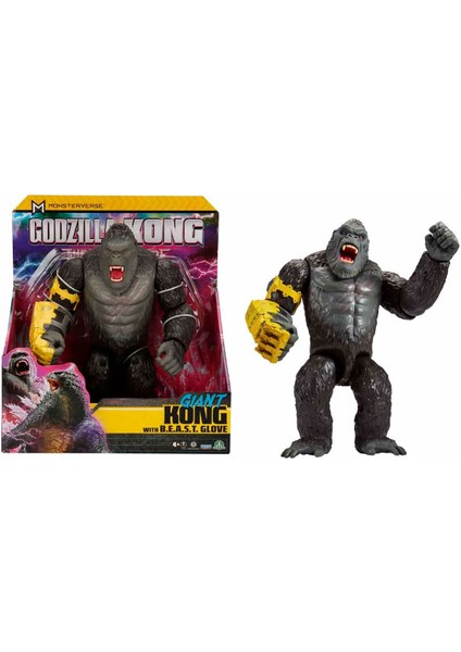 Godzilla ve Kong Figür Giant Kong With B.e.a.s.t. Glove 28 cm