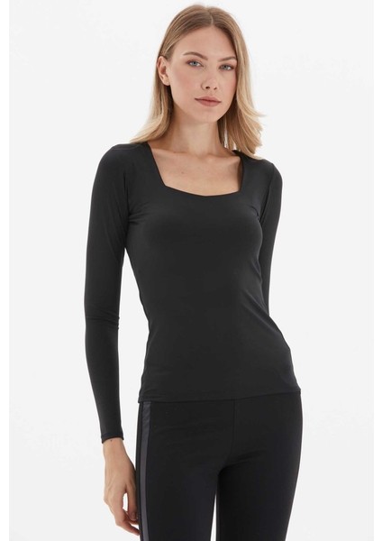 Kare Yaka Uzun Kol Penye Bluz fiyatları