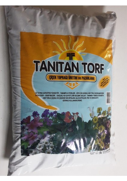 5 Lt Torf Toprak, Fide, Çiçek, Bitki yetiştirme Torfu