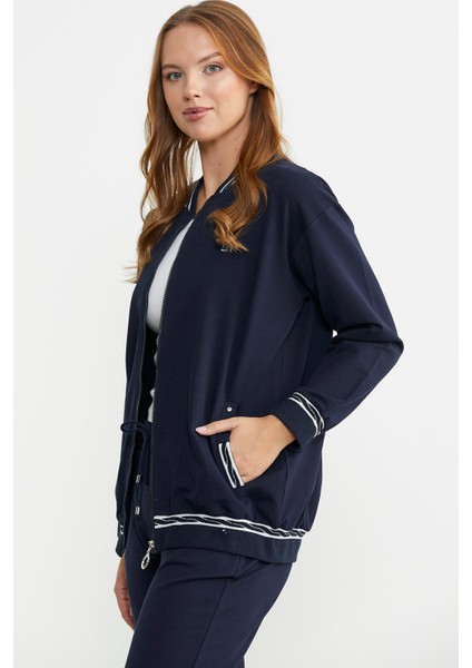 Triko Kombinli Tunik Eşofman Takım - Lacivert indirimleri