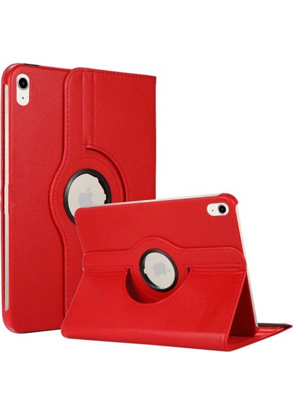 Apple iPad 10 Nesil 10.9 2022 Uyumlu 3 Kameralı Döner Standlı Kapaklı Kılıf