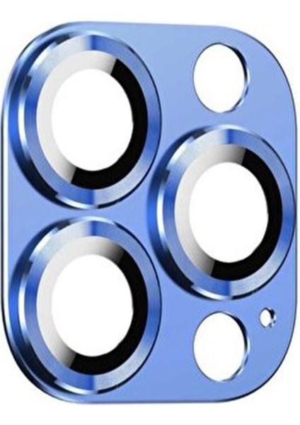 Apple iPhone 14 Pro Uyumlu Metalik Seri Kamera Cam Koruyucu