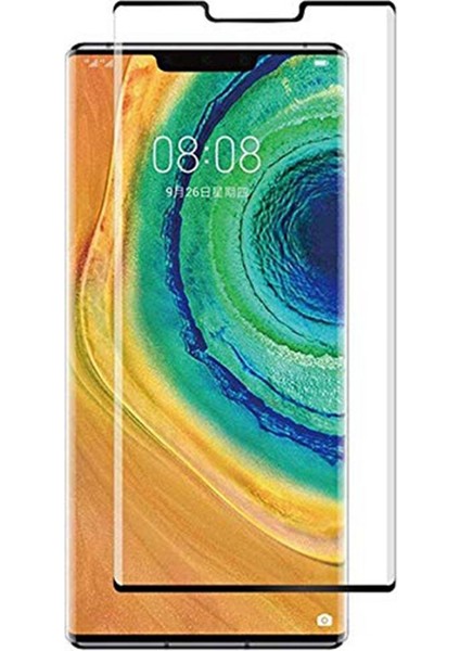 Huawei Mate 30 Pro Uyumlu Full Glue Full Cam Koruyucu