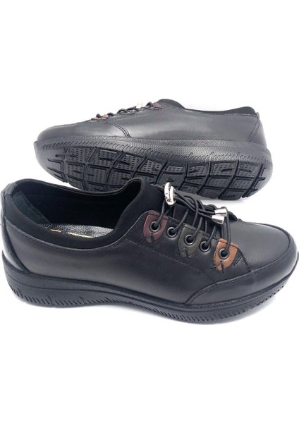 Hakiki Deri Tam Ortpedik Rahat Hafif Kadın Anne Ayakkabısı fırsatları
