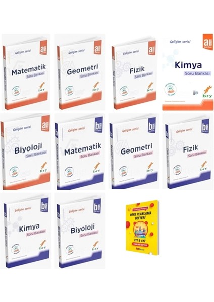 A-B Serisi Matematik Geometri Fizik Kimya Biyoloji Soru Bankası