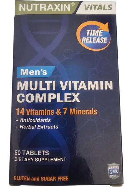 Men's Multi Vitamin Complex 60 Tablet