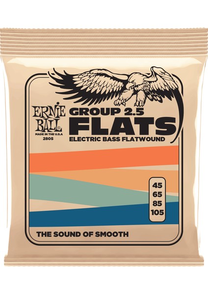 Flatwound Group 2.5 Bas Gitar Teli - 45-105