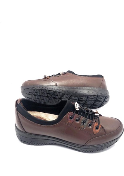 Hakiki Deri Tam Ortpedik Rahat Hafif Kadın Anne Ayakkabısı modelleri