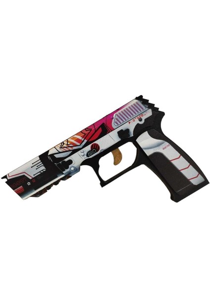 Ahşap Cs - Go Boost Protocol Five Seven Skin Kaplama Lastik Atan Tabanca