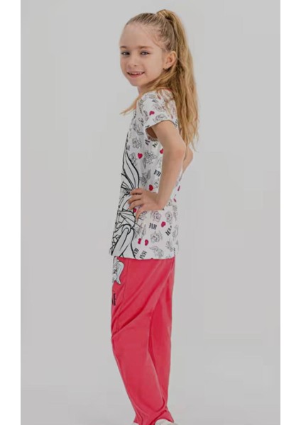 Looney Tunes Bugs Bunny Kız Çocuk Kısa Kollu Pijama Takımı fiyatları