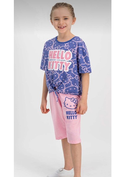 Hello Kitty Aban Mersini Kız Çocuk Kapri Takım