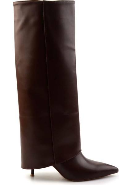 Kahve Kadın Çizme K03209022009