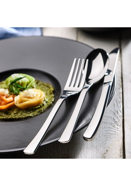 Vogue 12 Adet 23 cm Çelik Yemek Bıçağı