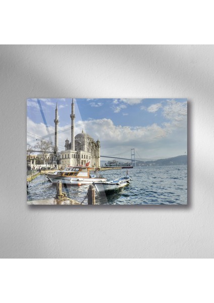 Ortaköy Cami Deniz Doğa Manzara Cam - 35X50