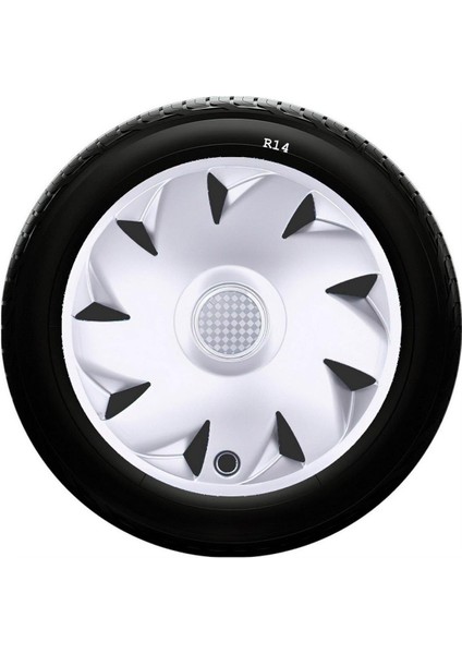 Chery Uyumlu 14 Inc Kırılmaz Sks Jant Kapağı 1 Takım 4 Adet No:210