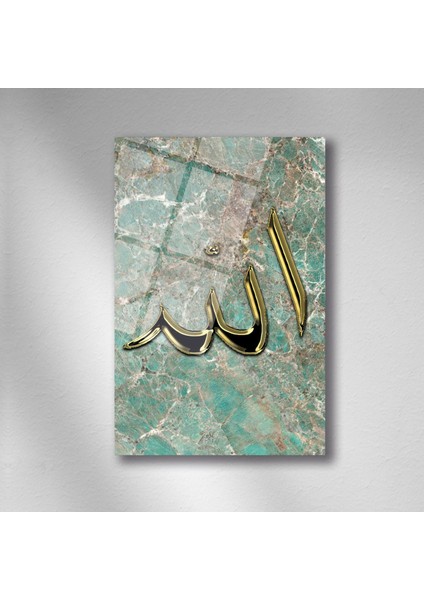 Islami Kaligrafi Cam