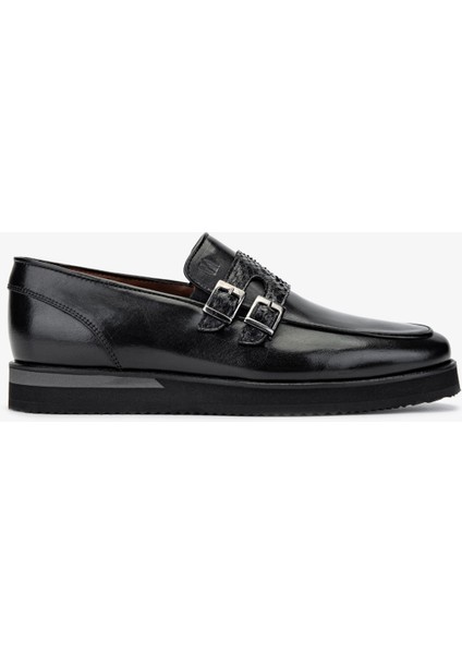 Erkek Hakiki Deri Ayakkabı 477 50768 Erk Ayk SK24-25 Syh Bfl/yln