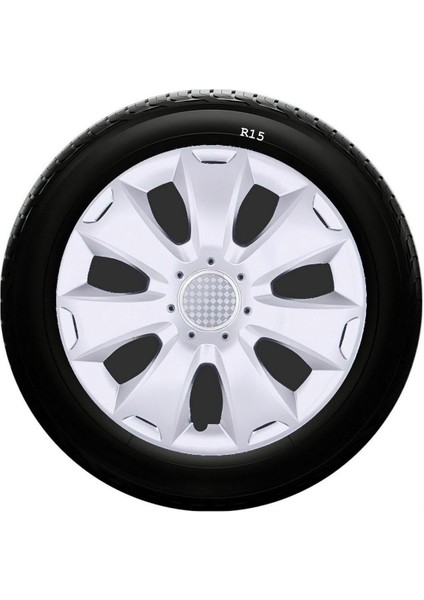 Chevrolet Uyumlu 15 Inc Kırılmaz Sks Jant Kapağı 1 Takım 4 Adet No:335