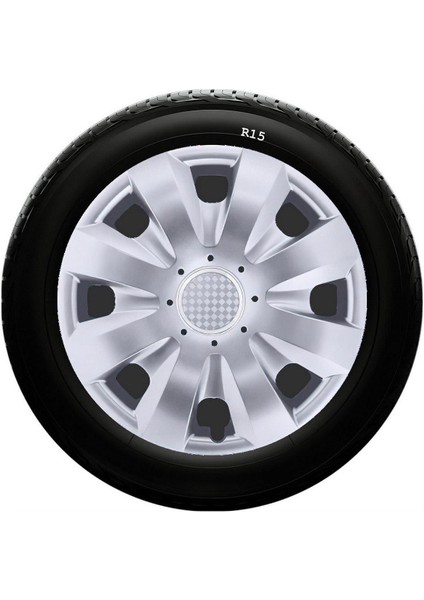 Chery Uyumlu 15 Inc Kırılmaz Sks Jant Kapağı 1 Takım 4 Adet No:321