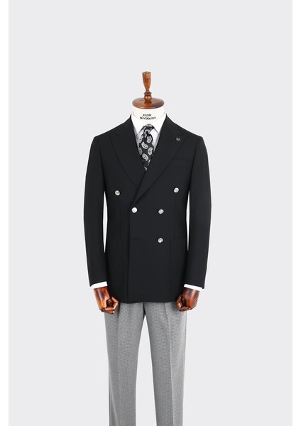 Kırlangıç Yaka Kruvaze Erkek CEKET-KAX5233S