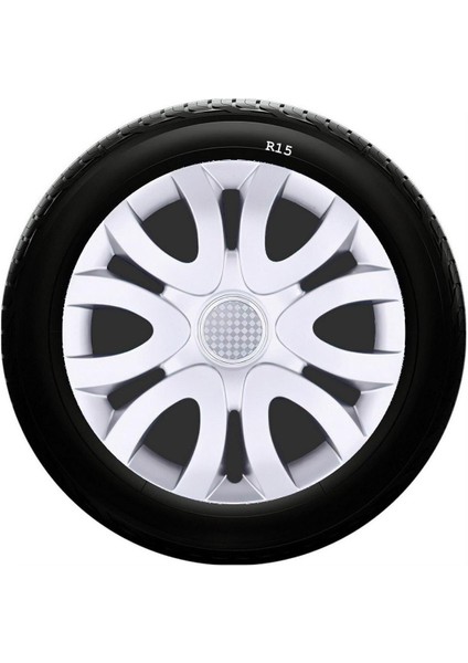 Chevrolet Uyumlu 15 Inc Kırılmaz Sks Jant Kapağı 1 Takım 4 Adet No:330