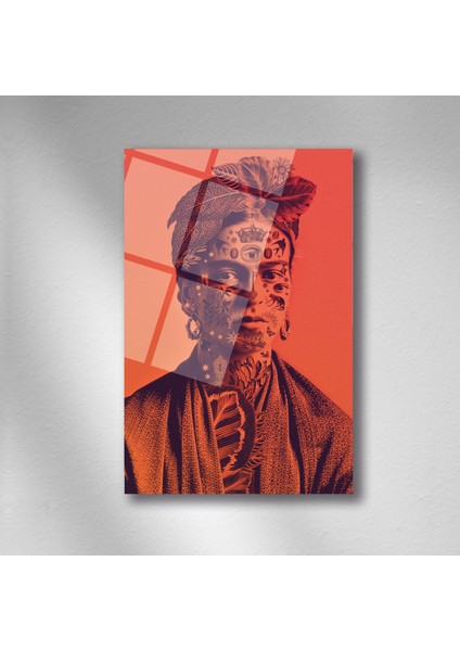 Frida Kahlo Soyut Sanat Cam