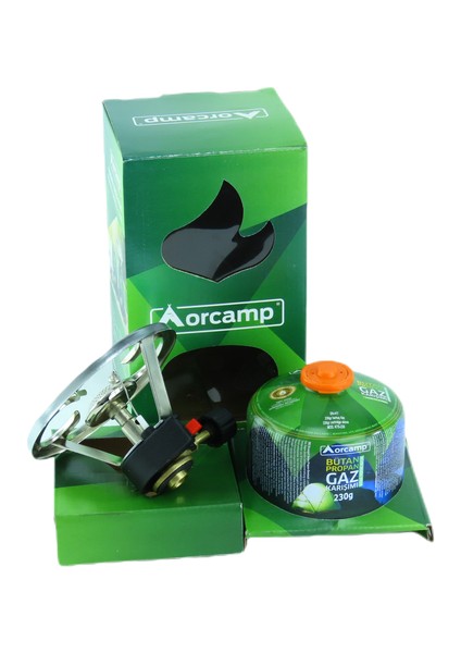 Siboplu Çakmaklı Kamp Ocak 230 Gram Tüplü Set