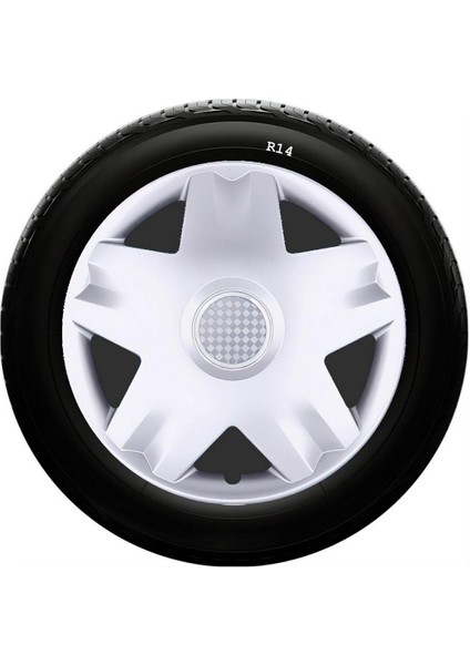Chevrolet Uyumlu 14 Inc Kırılmaz Sks Jant Kapağı 1 Takım 4 Adet No:213