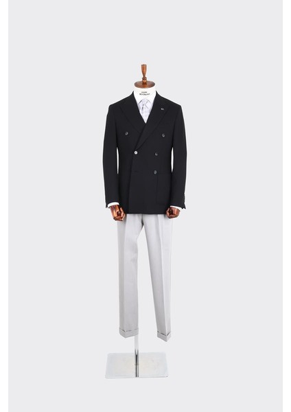 Kırlangıç Yaka Kruvaze Erkek Ceket-KAX5204S fırsatları