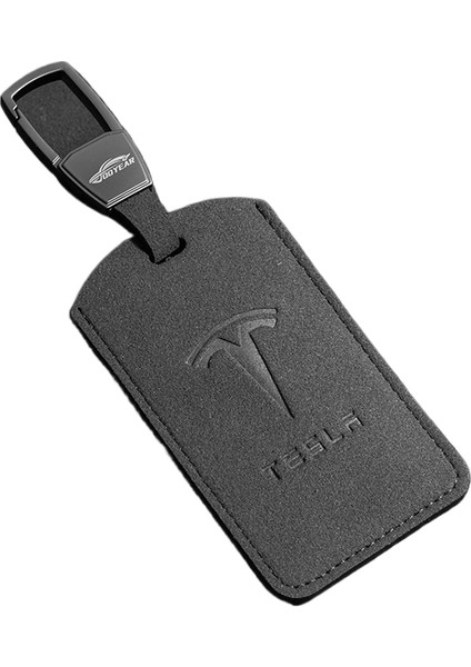 Tesla Araba Anahtarlığı (Kart Tutucu + H Deri Toka + D Toka) (Yurt Dışından)
