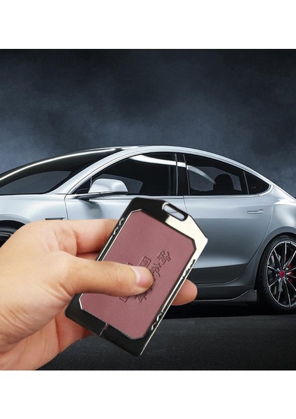 Tesla Araba Anahtarlığı (Kart Tutucu + H Deri Toka + D Toka) (Yurt Dışından) fiyatları