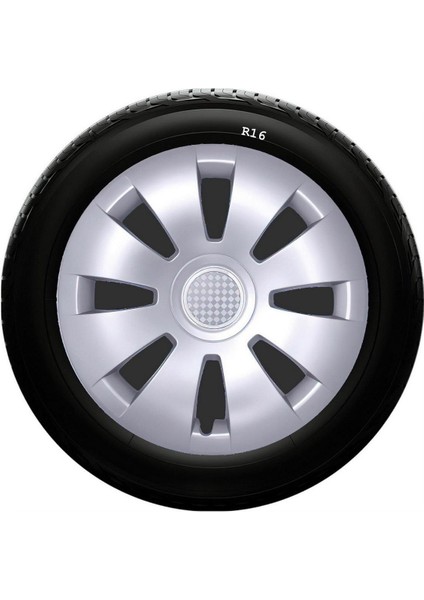 Chevrolet Uyumlu 16 Inc Kırılmaz Sks Jant Kapağı 1 Takım 4 Adet NO:423