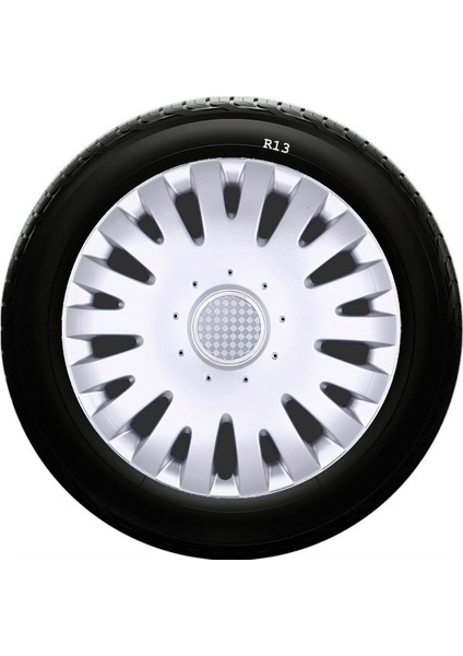 Citroen Uyumlu 13 Inc Kırılmaz Sks Jant Kapağı 1 Takım 4 Adet NO:111