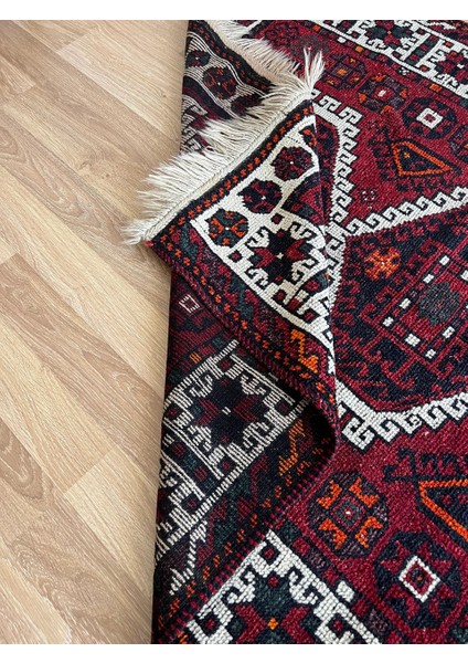 137X245 cm Harika El Dokuma Canlı Renkli Uşak Yolluk Iran Stili Antik Türk Kilim fırsatları