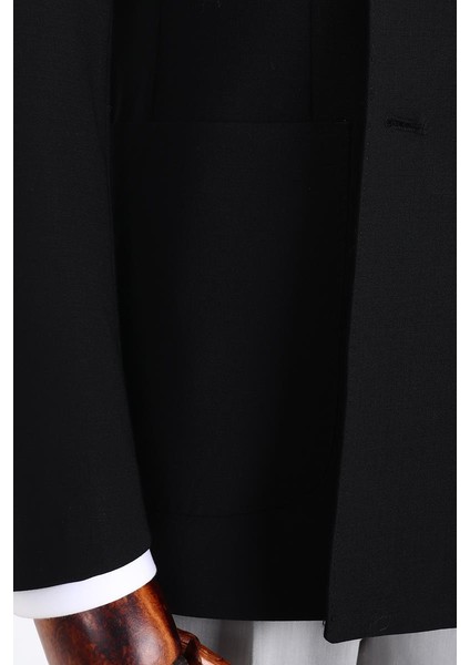 Kırlangıç Yaka Kruvaze Erkek Ceket-KAX5207S indirimleri