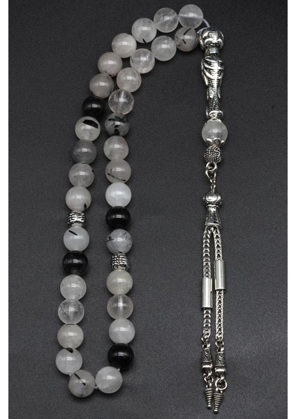 Rutilli Kuvars Doğal Taş Tesbih 8 mm Küre Kesim fiyatları