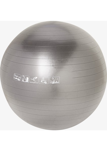 Unisex Gri Pilates Topu 75CM.043
