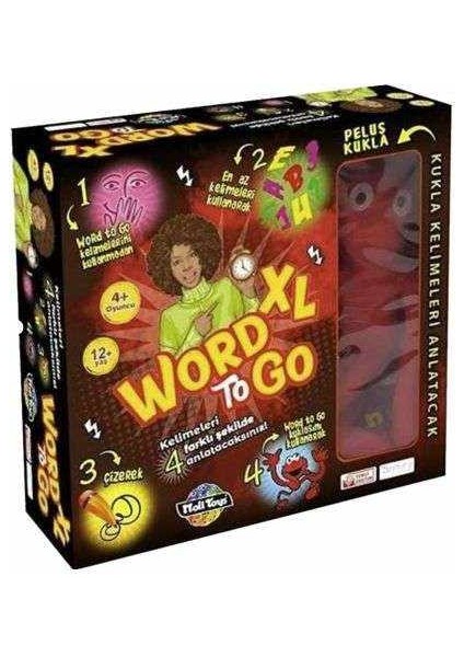 Word To Go Xl Oyunu Peluş Kukla Kelimeleri Anlatacak Kelime Oyunu