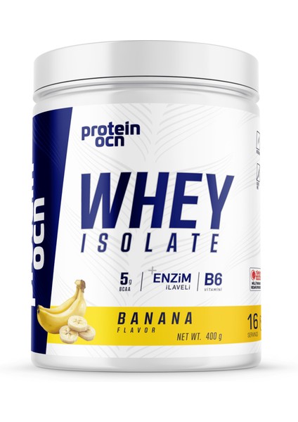 Whey Isolate Muz - 400G - 16 Servis