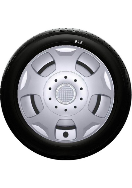 Fiat Uyumlu 16 Inc Kırılmaz Sks Jant Kapağı 1 Takım 4 Adet NO:404