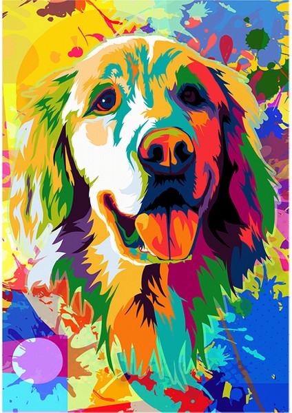 500 Parça - Colorful Dog (Renkli Köpek)