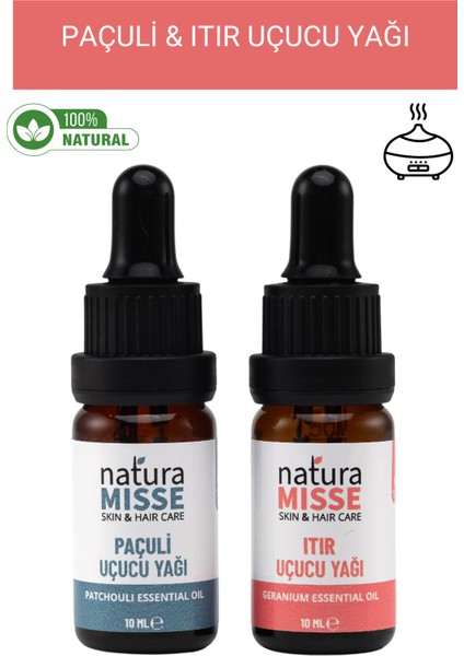 Itır Uçucu Yağı - Paçuli Yağı (2X10 Ml)
