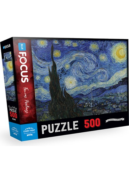 500 Parça Puzzle - Starry Night (Yıldızlı Gece)