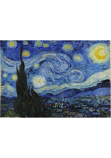 500 Parça Puzzle - Starry Night (Yıldızlı Gece) fiyatları